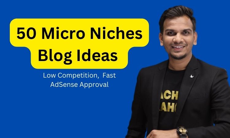 50 Micro Niches Blog Ideas To Get Fast AdSense Approval