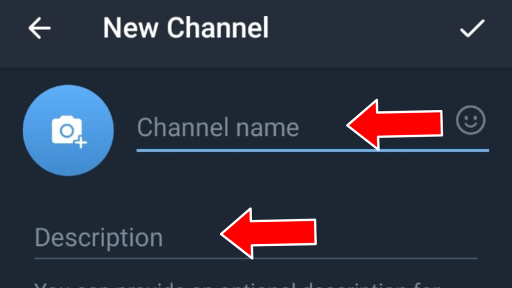 Enter Channel Name
